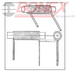 Dławnica izolacyjna do przewodów elektrycznych w gwintem