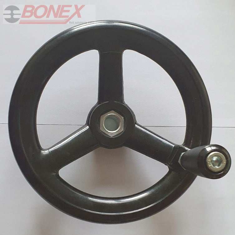 Koło ręczne trójramienne z rękojeścią TYP B28