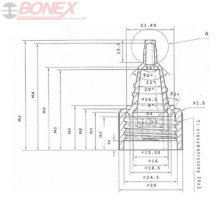 Nakrętka z kapturkiem na butelki