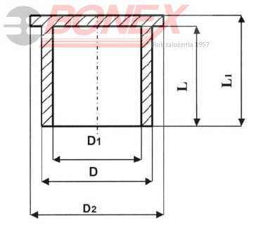 Ochraniacz gwintu wewnętrznego do rur - BONEX