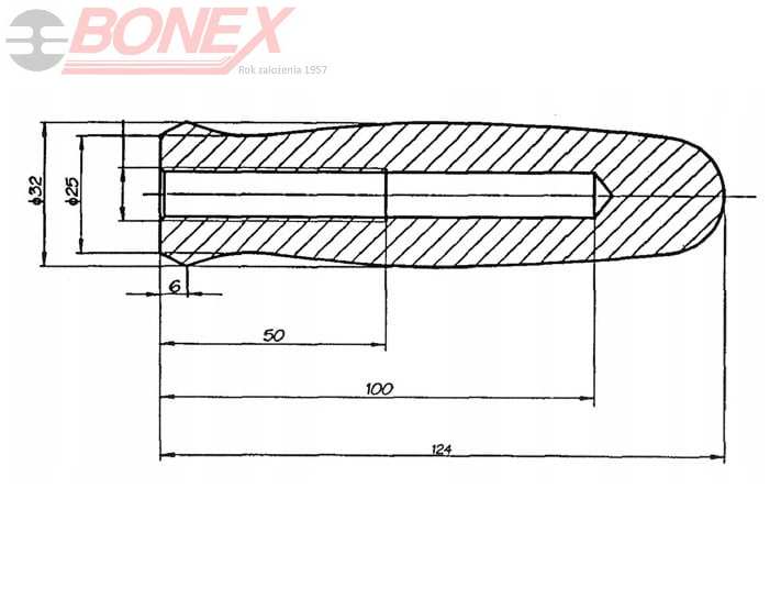Rączka fasonowa RF 32.124